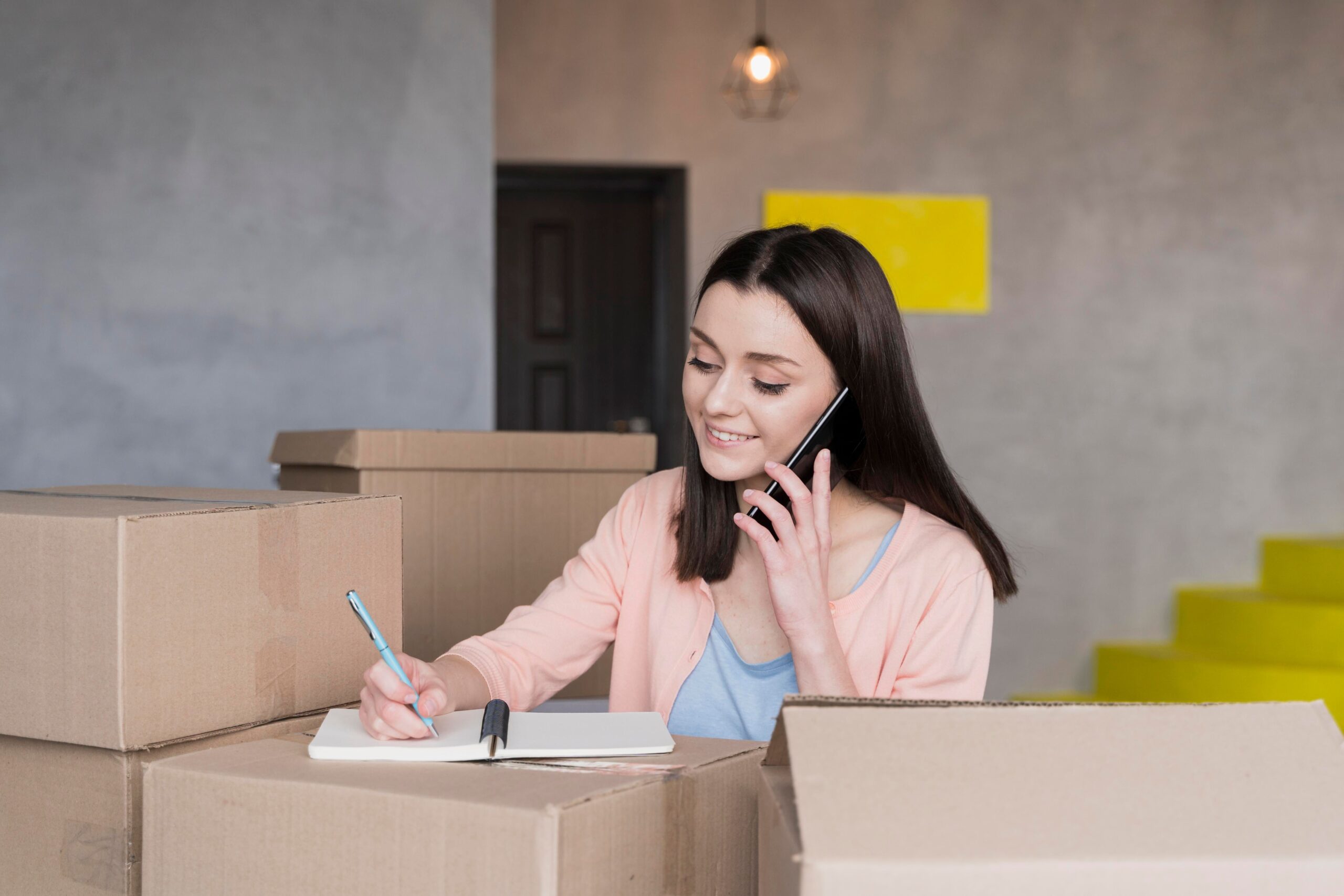 mistakes to avoid when hiring packers and movers - girl checking quote