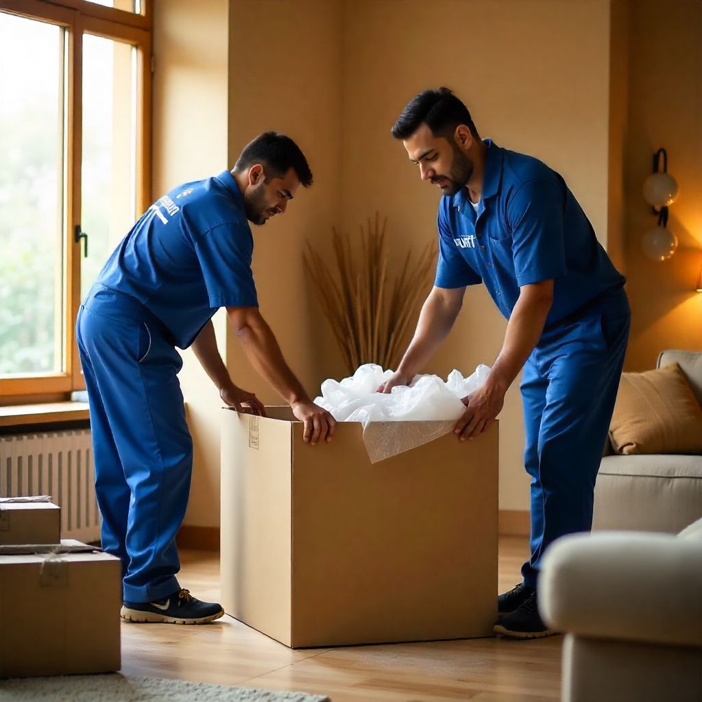Packers and movers in Bangalore packing household items securely