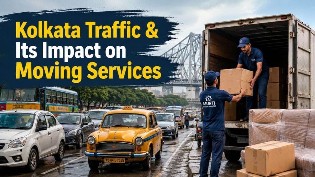 Kolkata traffic and its impact on moving services