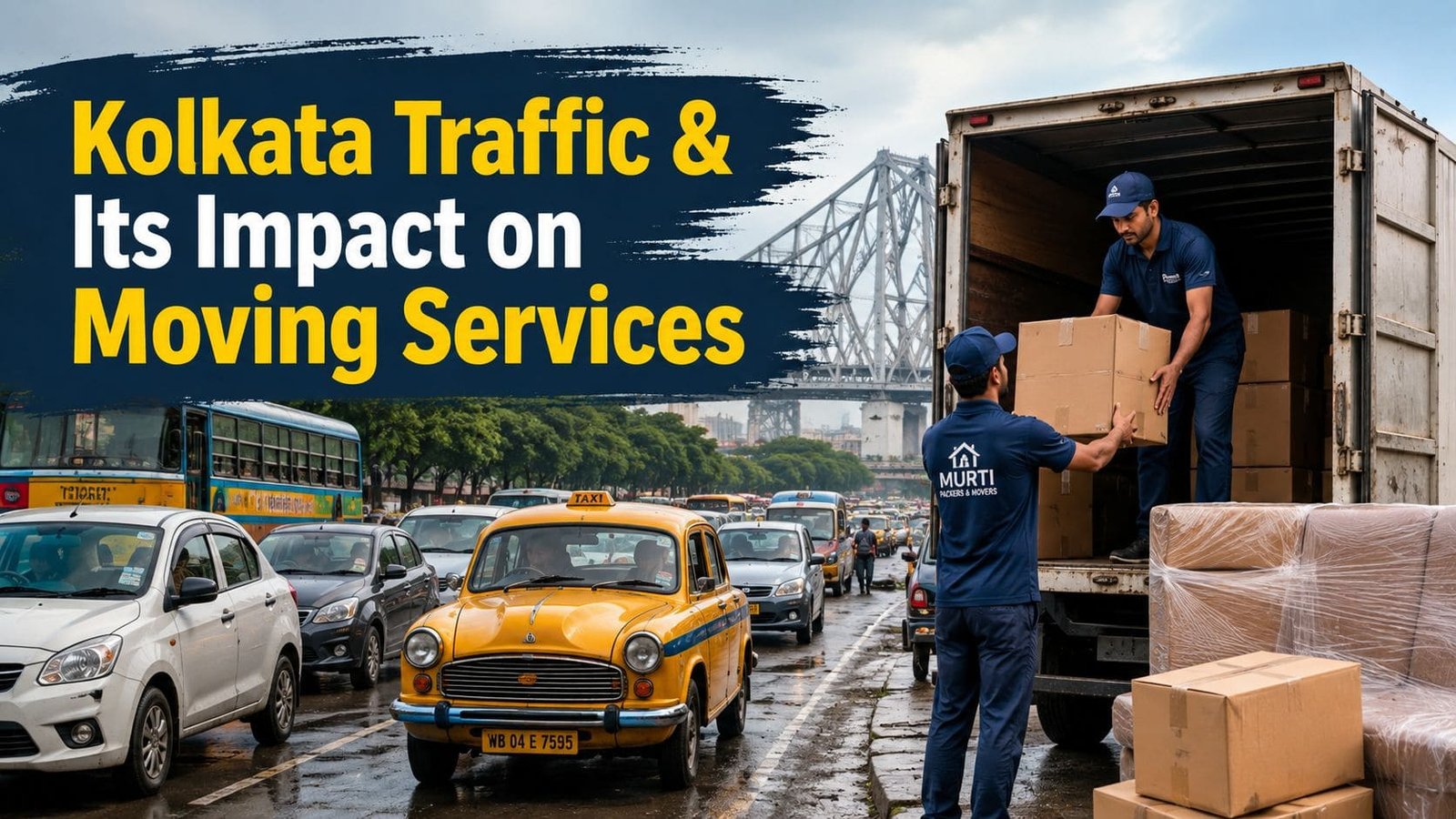 Kolkata Traffic and Its Impact on Moving Services